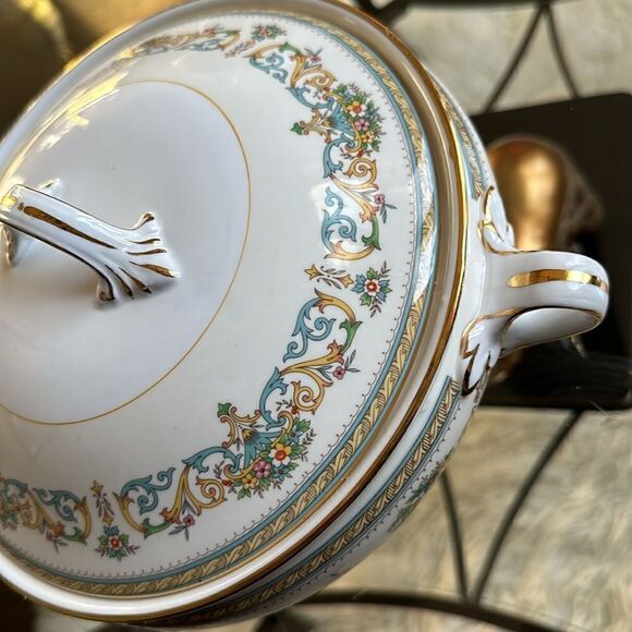 AYNSLEY Henley VTG Bone China Casserole Dish - Picture 3 of 6